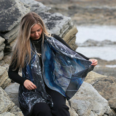 Cosmos Scarf by Sheila Fleet