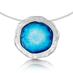 Lunar Bright Occasion Necklace in Tropical Enamel by Sheila Fleet Jewellery
