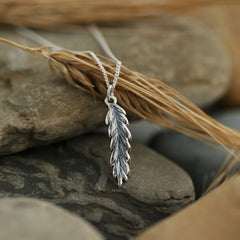 Harvest Small Pendant in Oxidised Sterling Silver by Sheila Fleet Jewellery