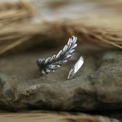 Harvest Ring in Oxidised Sterling Silver by Sheila Fleet Jewellery
