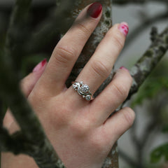 Cosmos Constellation Ring in Sterling Silver by Sheila Fleet Jewellery
