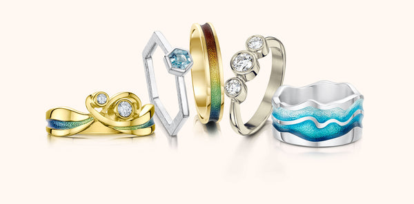 Designer Rings by Sheila Fleet Jewellery