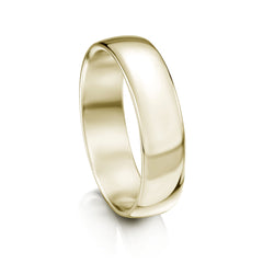 Traditional 6mm Wedding Ring in 18ct White Gold by Sheila Fleet Jewellery
