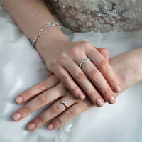 Matrix 3mm Band in Sterling Silver by Sheila Fleet Jewellery