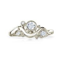 Cosmos Constellation Ring in 9ct White Gold by Sheila Fleet Jewellery