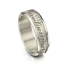Skyran Ring in 9ct White Gold by Sheila Fleet Jewellery