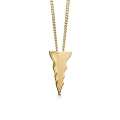 Lomond Reflections Small Pendant in 9ct Yellow Gold