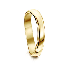 Cosmos Constellation Plain Band in 9ct Yellow Gold by Sheila Fleet Jewellery