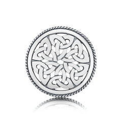 Book of Kells Brooch in Sterling Silver by Sheila Fleet Jewellery