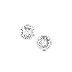 Cathedral ‘St Magnus I’ Small Stud Earrings in Sterling Silver by Sheila Fleet Jewellery