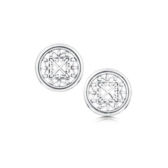 Cathedral ‘St Magnus I’ Stud Earrings in Sterling Silver by Sheila Fleet Jewellery