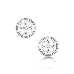 Cathedral ‘St Magnus II’ Stud Earrings in Sterling Silver by Sheila Fleet Jewellery