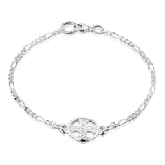 Cross of the Kirk Silver Bracelet in Crystal Enamel by Sheila Fleet Jewellery