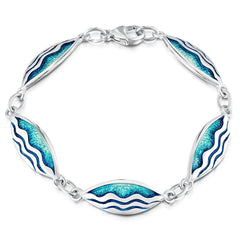 Sands of Time Bracelet in Sterling Silver by Sheila Fleet Jewellery