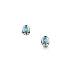 Shoreline Pebble Petite Stud Earrings by Sheila Fleet Jewellery