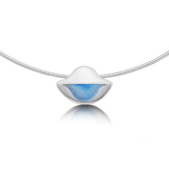 Lomond Reflections Petite Necklace in Dawn Enamel