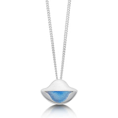 Lomond Reflections Petite Pendant Necklace in Dawn Enamel