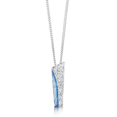 Standing Stones Enamel Pendant in Sterling Silver by Sheila Fleet Jewellery