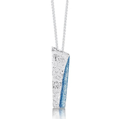 Standing Stones Enamel Dress Pendant in Sterling Silver by Sheila Fleet Jewellery