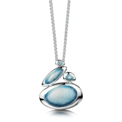 Shoreline Pebble Cluster Dress Pendant by Sheila Fleet Jewellery