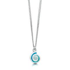 Skara Spiral Pendant Necklace by Sheila Fleet Jewellery