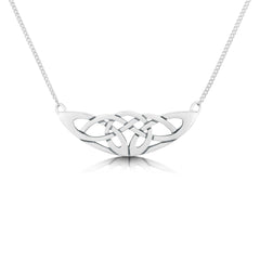 The Lover’s Knot Sterling Silver Necklace by Sheila Fleet Jewellery