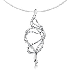 Tidal Occasion Necklace in Sterling Silver by Sheila Fleet Jewellery