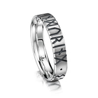 Runic Ring in Sterling Silver by Sheila Fleet Jewellery
