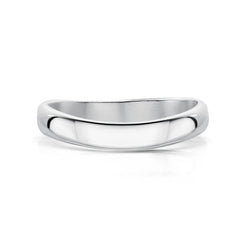 Cosmos Constellation Plain Band in Sterling Silver by Sheila Fleet Jewellery