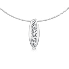Captivate Necklace in Sterling Silver by Sheila Fleet Jewellery