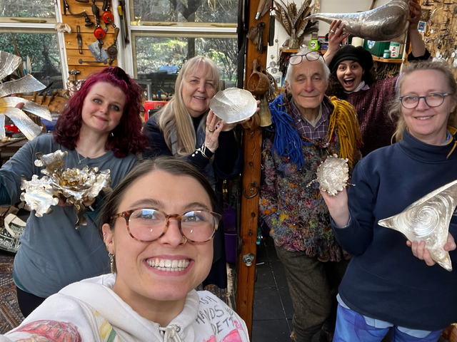 Olivia, Sheila, Malcolm, Caitlin, Morvarid & Anna