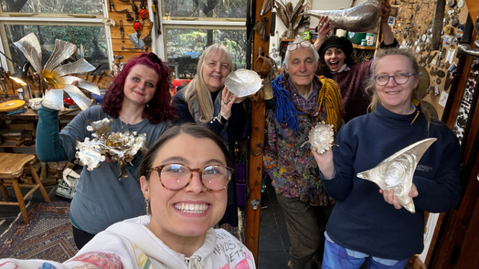 Olivia, Sheila, Malcolm, Caitlin, Morvarid & Anna