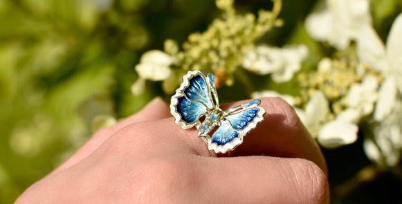 The story behind Sheila's NEW Holly Blue Butterfly 🦋