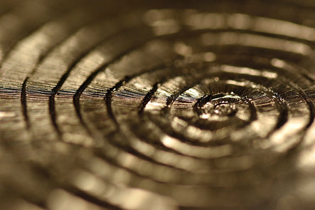 A close up of Olivia's engraving.