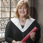 Honorary Degree for Sheila Fleet! Family celebrations at Edinburgh College of Art!