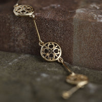 Cathedral ‘St Magnus II’ 4-link Bracelet in 9ct Yellow Gold by Sheila Fleet Jewellery