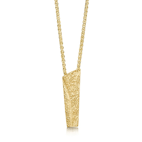 Standing Stones Pendant in 9ct Yellow Gold