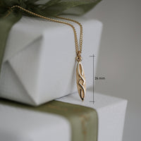 Sweetheart Pendant in 9ct Yellow Gold by Sheila Fleet Jewellery