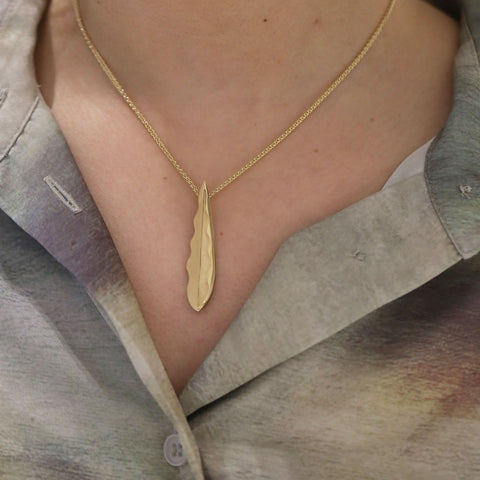 Lomond Reflections Dress Pendant in 9ct Yellow Gold by Sheila Fleet Jewellery