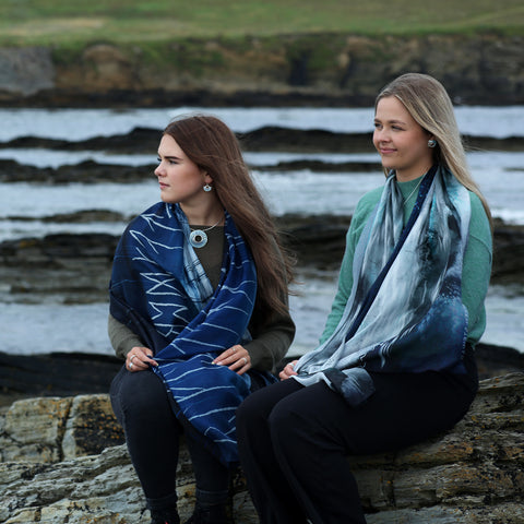 Storm Scarf by Sheila Fleet & Kirsteen Stewart