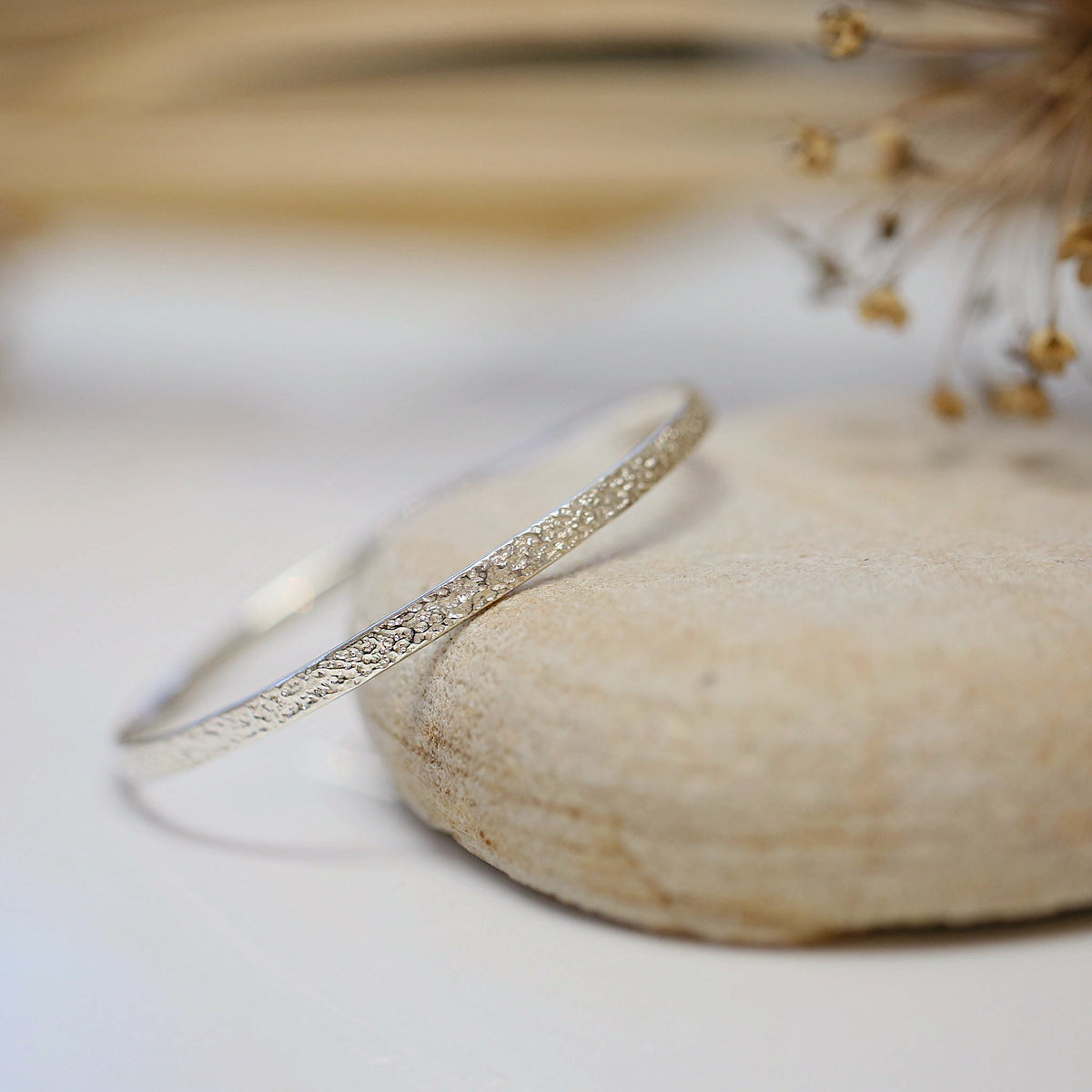 Matrix Bangle in Sterling Silver β Sheila Fleet Jewellery