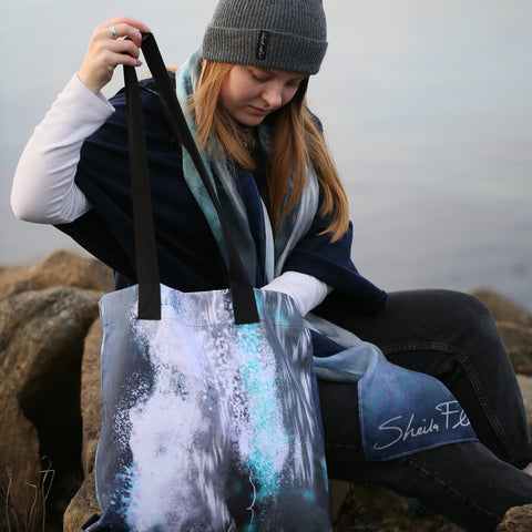 Storm Tote Bag by Sheila Fleet Jewellery