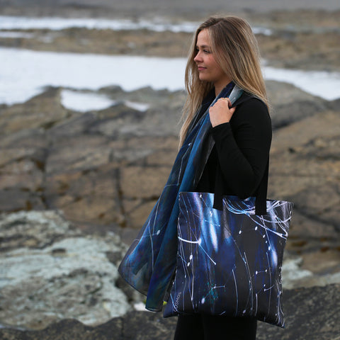 Cosmos Tote Bag by Sheila Fleet Jewellery