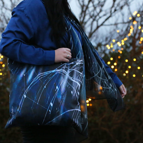 Cosmos Tote Bag by Sheila Fleet Jewellery