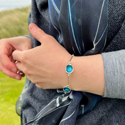 Lunar Bright Bracelet in Tropical Enamel