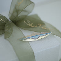 Lomond Reflections Brooch in Dawn Enamel by Sheila Fleet Jewellery