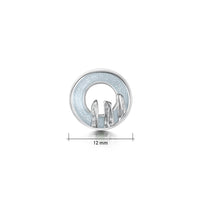 Orkney Spirit Lapel Pin in Dew Enamel by Sheila Fleet Jewellery