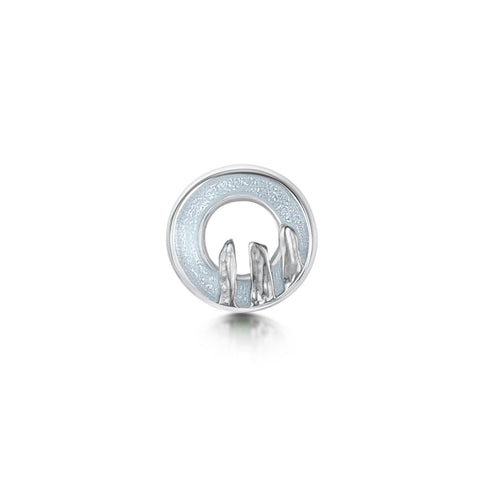 Orkney Spirit Lapel Pin in Dew Enamel by Sheila Fleet Jewellery