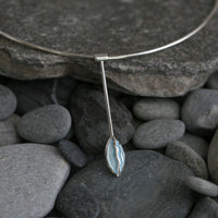 Sands of Time Long Necklace in Ice Enamel by Sheila Fleet Jewellery