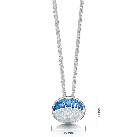 Skyran ‘She’ Small Pendant Necklace in Sterling Silver by Sheila Fleet Jewellery